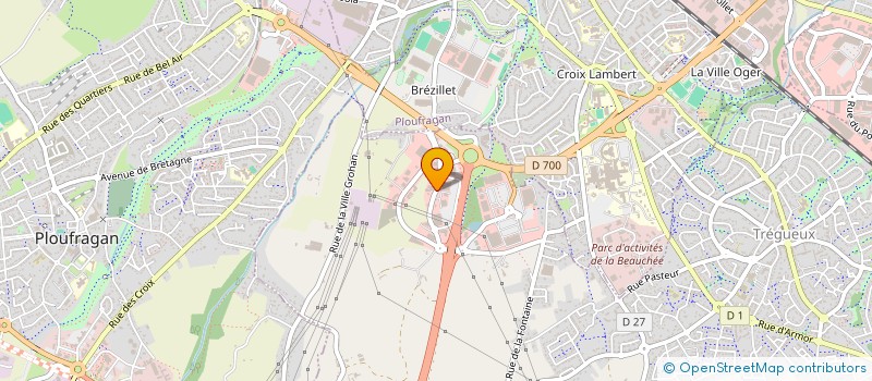 localisation de l'entreprise POSTAN  TREGUEUX