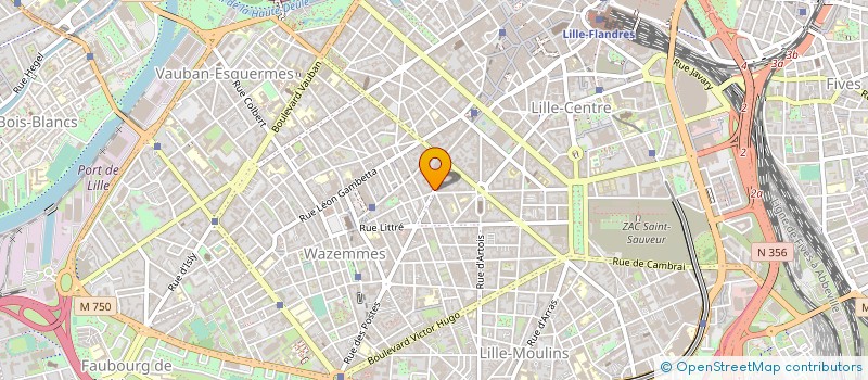 localisation de l'entreprise POSTARCHITECTES à LILLE