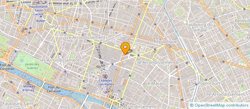 localisation de l'entreprise POSTE ELECTRIQUE DE PREFONTAINES  PARIS