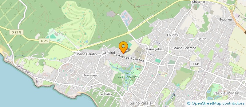 localisation de l'entreprise POSTEAU BROTHERS  SAINT-PALAIS-SUR-MER