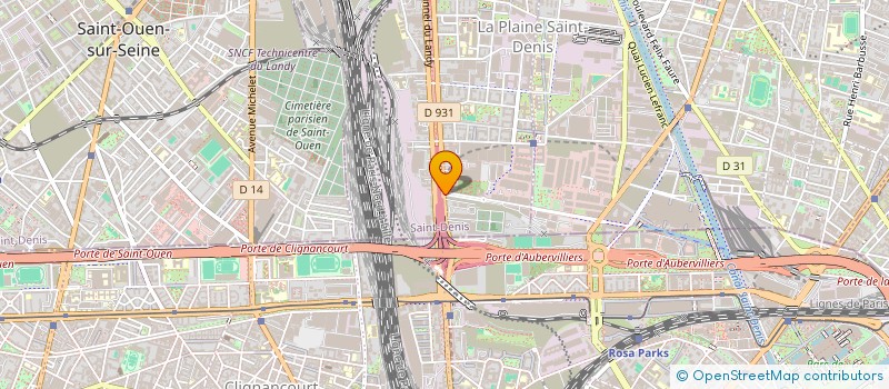 localisation de l'entreprise POSTEEX  SAINT-DENIS