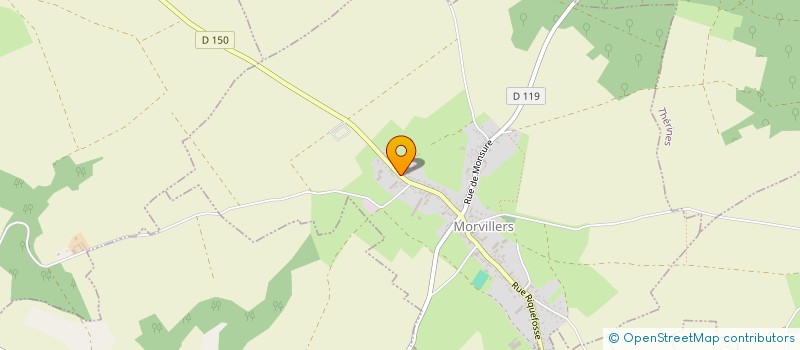 localisation de l'entreprise POSTEL  MORVILLERS