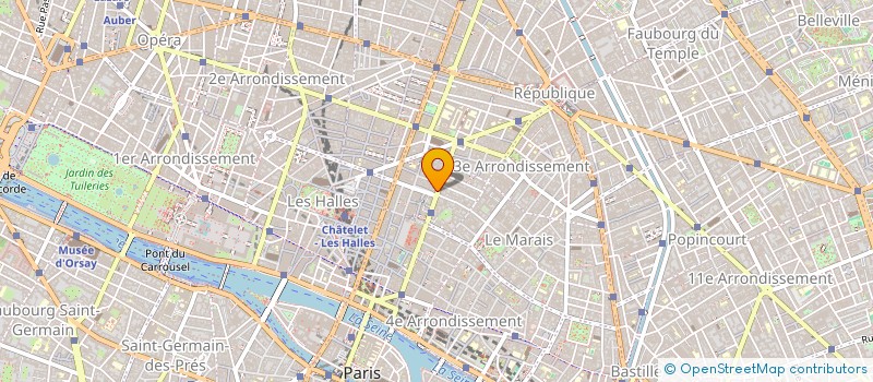 localisation de l'entreprise POSTER 2  PARIS