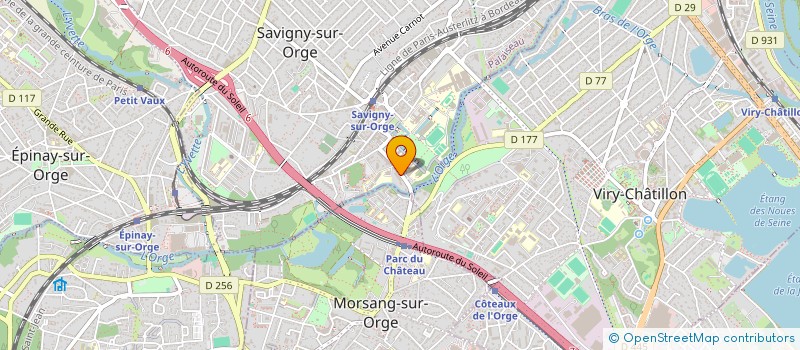 localisation de l'entreprise POSTICA RENOVATION & MENUISERIE à SAVIGNY-SUR-ORGE
