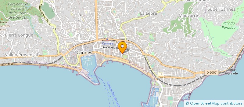 localisation de l'entreprise POSTO GROUPE  CANNES