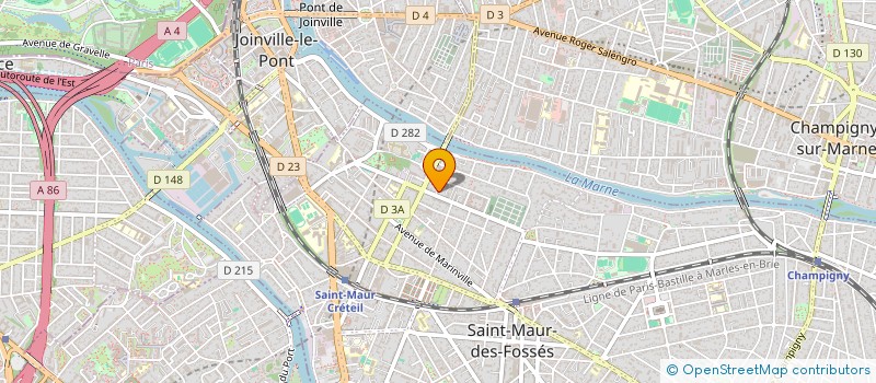 localisation de l'entreprise POSTPACE à SAINT-MAUR-DES-FOSSES