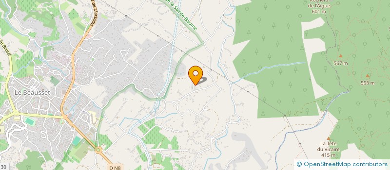 localisation de l'entreprise POSTPRO  LE BEAUSSET