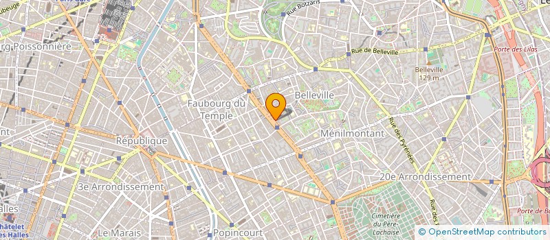 localisation de l'entreprise POSTUR'AL  PARIS