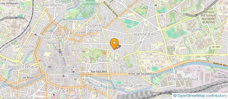 localisation de l'entreprise POSTURAGILE  RENNES