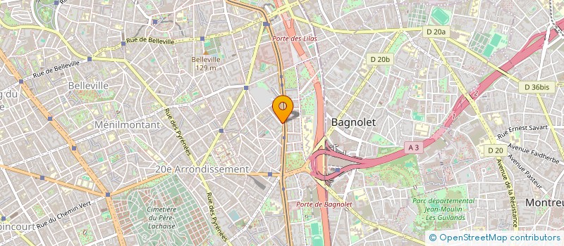 localisation de l'entreprise POSTURE FASHION AGENCY  PARIS