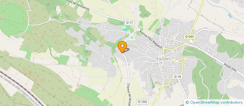 localisation de l'entreprise POSTURECONSEIL  EGUILLES