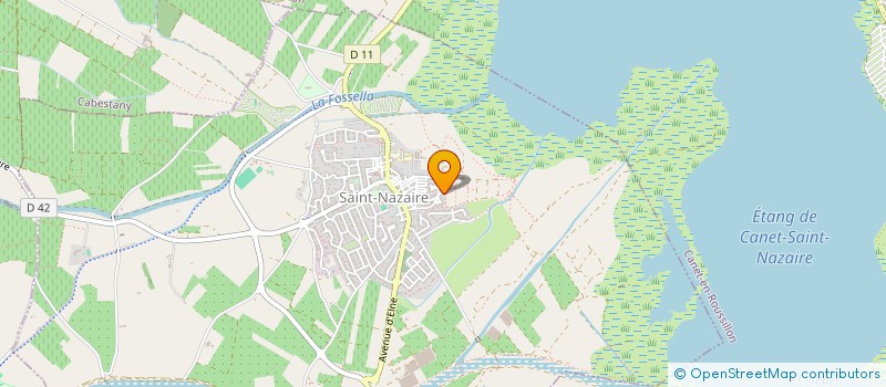 localisation de l'entreprise POSTURO 66  SAINT-NAZAIRE