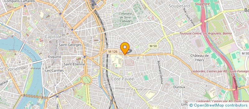 localisation de l'entreprise POSTUROSPORTS à TOULOUSE