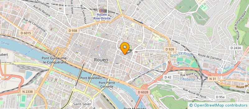 localisation de l'entreprise POT DE VIN à ROUEN