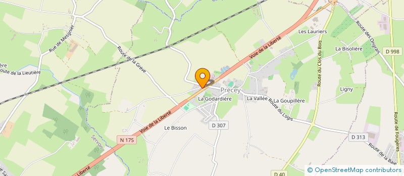 localisation de l'entreprise POT' EN FETE  PRECEY