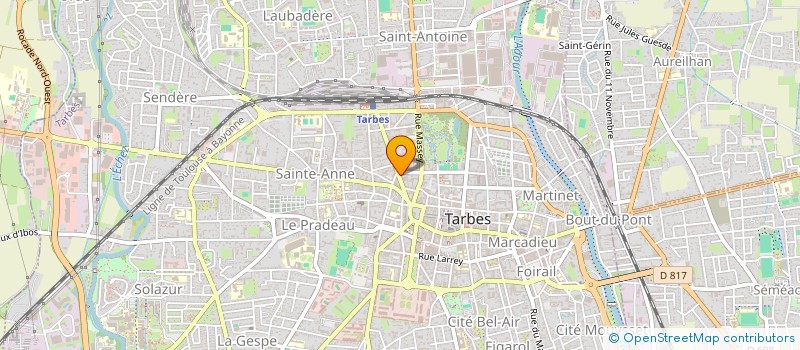 localisation de l'entreprise POT'S INTERNATIONAL  TARBES