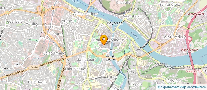 localisation de l'entreprise POT'STILL à BAYONNE