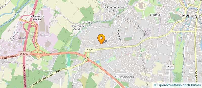 localisation de l'entreprise POTA à VILLEMANDEUR