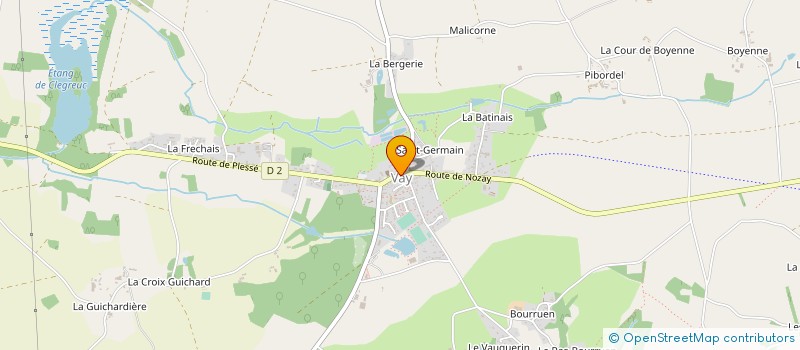 localisation de l'entreprise POTAGEONS ! A LA FONTAINE MADAME...  VAY