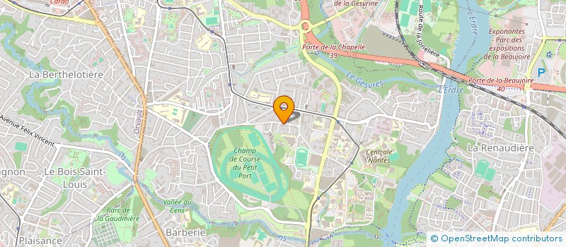 localisation de l'entreprise POTAGER PARTAGE 44 à NANTES