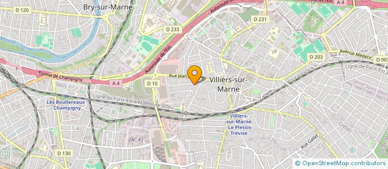 localisation de l'entreprise POTAGER21 à MONTREUIL