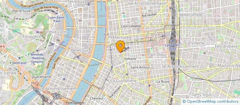 localisation de l'entreprise POTASSIUM à LYON