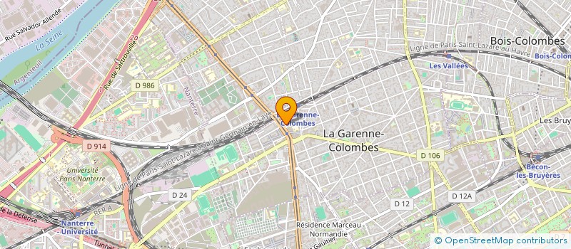 localisation de l'entreprise POTATOESTATION à LA GARENNE-COLOMBES
