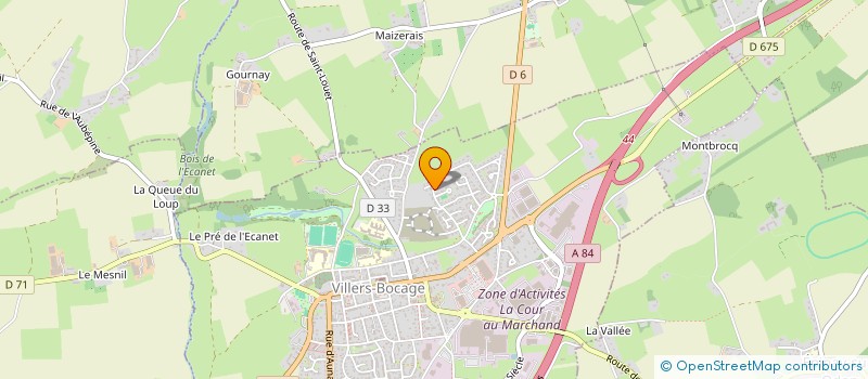 localisation de l'entreprise POTCH  VILLERS-BOCAGE