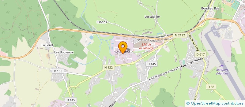 localisation de l'entreprise POTEL ASSAINISSEMENT - A.P.I.C.C. à YTRAC