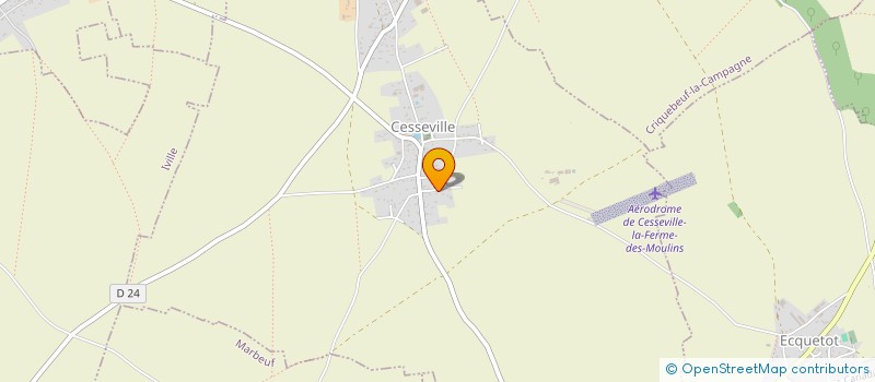 localisation de l'entreprise POTEL JACQUES SARL à CESSEVILLE
