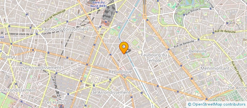 localisation de l'entreprise POTEMKINE à PARIS