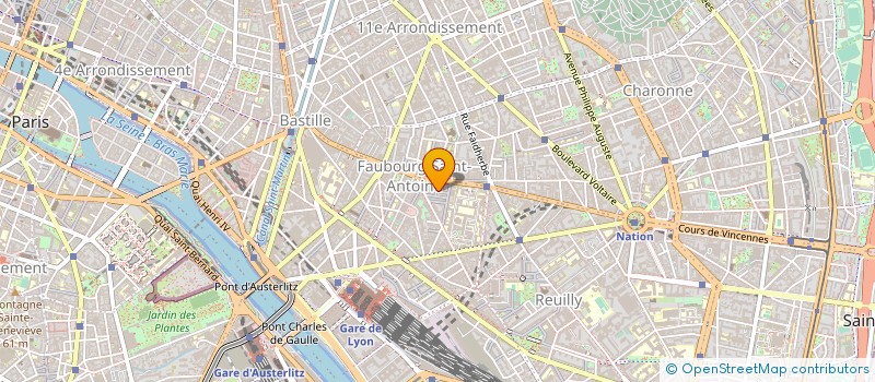 localisation de l'entreprise POTEMKINE FILMS  PARIS