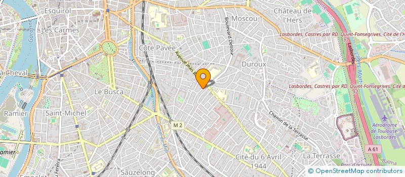 localisation de l'entreprise POTENT à TOULOUSE