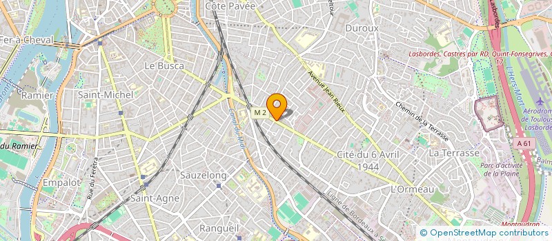 localisation de l'entreprise POTENTIA IMMOBILIER à TOULOUSE