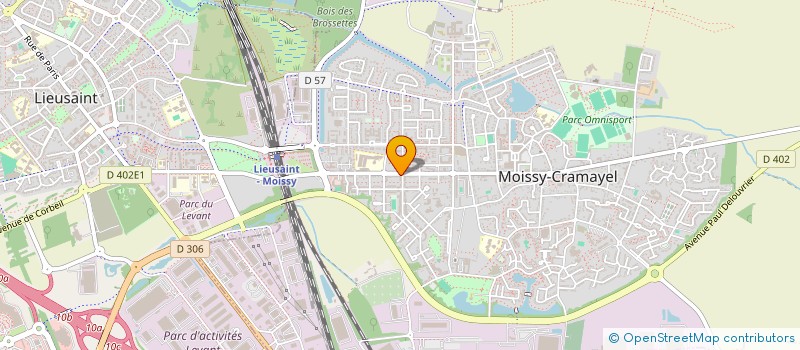localisation de l'entreprise POTENTIAL GROUP à MOISSY-CRAMAYEL