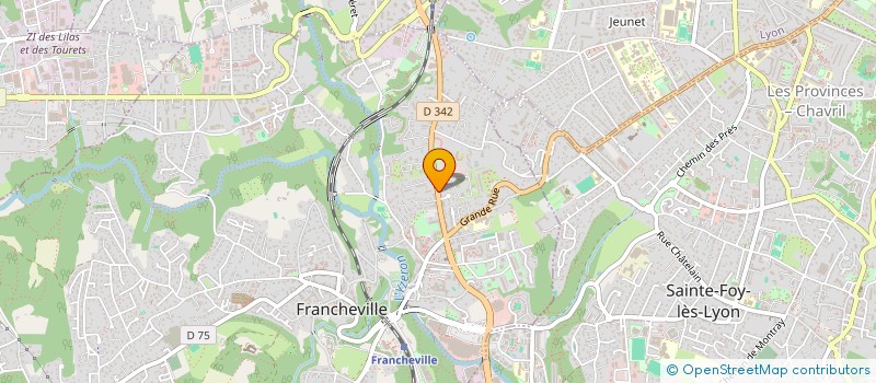 localisation de l'entreprise POTENTIAL TRAINING  FRANCHEVILLE