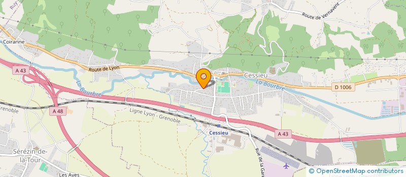 localisation de l'entreprise POTENTIEL  CESSIEU