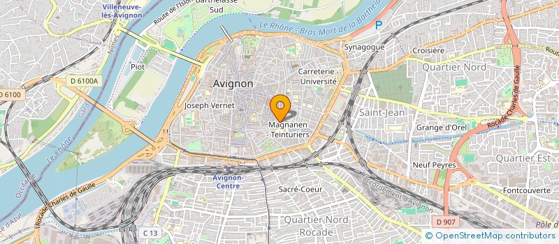 localisation de l'entreprise POTENTIEL à AVIGNON