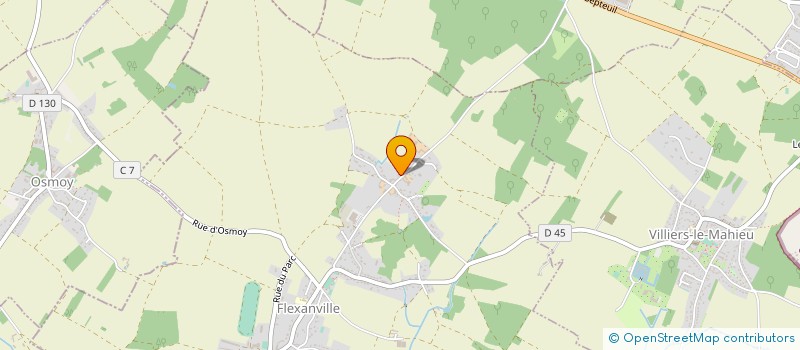 localisation de l'entreprise POTENTIEL+  FLEXANVILLE