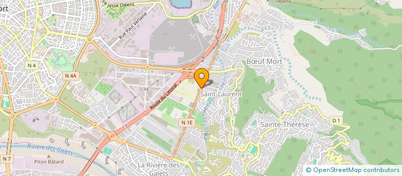 localisation de l'entreprise POTENTIEL  LE PORT