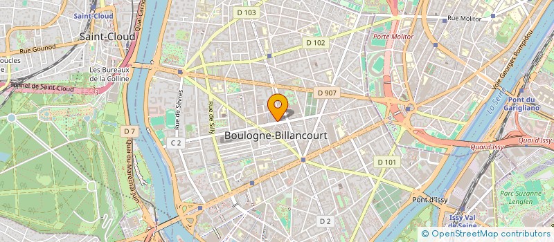 localisation de l'entreprise POTENTIEL BOULOGNE à BOULOGNE-BILLANCOURT