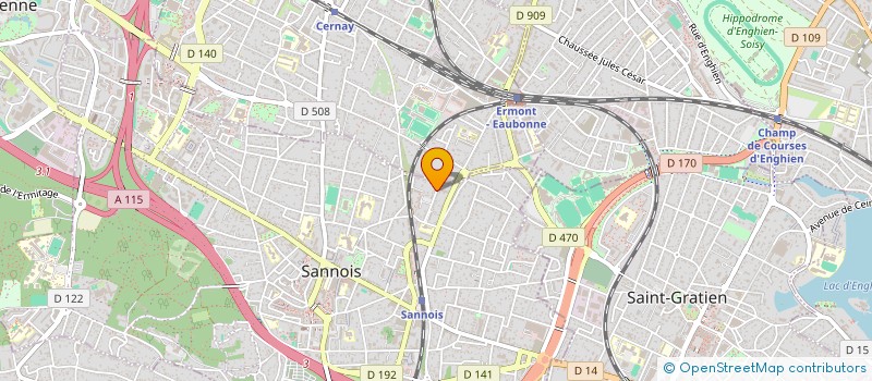 localisation de l'entreprise POTENTIEL ET PERFORMANCE  CERGY