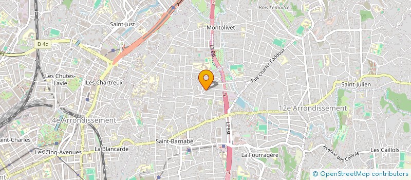 localisation de l'entreprise POTENTIEL FOOT à MARSEILLE