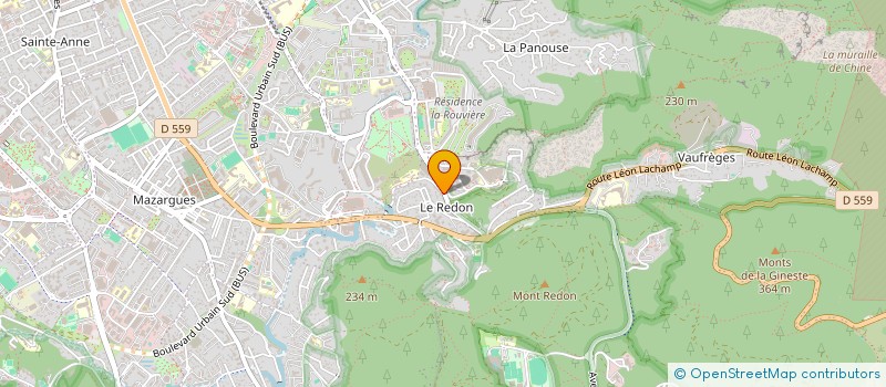 localisation de l'entreprise POTENZA ATE  MARSEILLE