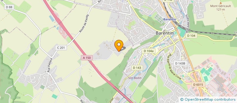 localisation de l'entreprise POTERGRIM  VILLERS-ECALLES