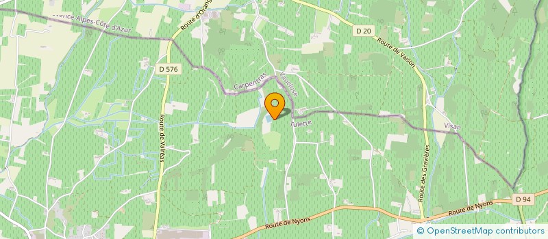 localisation de l'entreprise POTERIE DE ROCHEGUDE PIMPRENELLE à ROCHEGUDE
