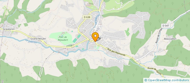 localisation de l'entreprise POTERIE DIEULEFIT à DIEULEFIT