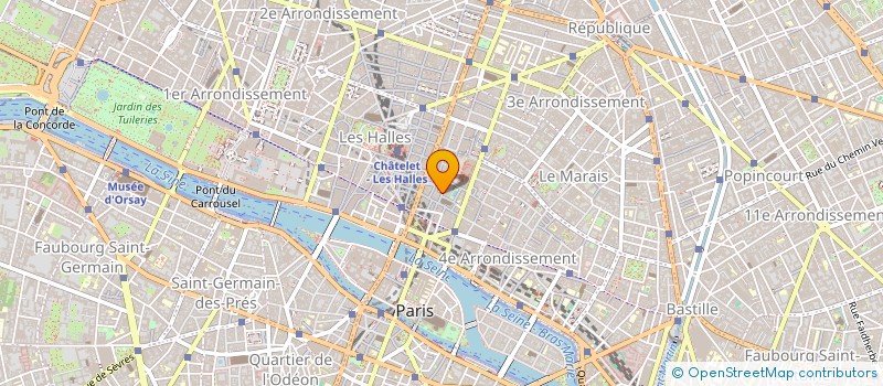 localisation de l'entreprise POTERIE DISTRIBUTION à PARIS