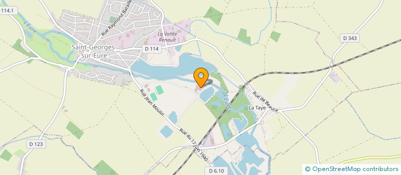 localisation de l'entreprise POTERIES DU MARAIS à SAINT-GEORGES-SUR-EURE