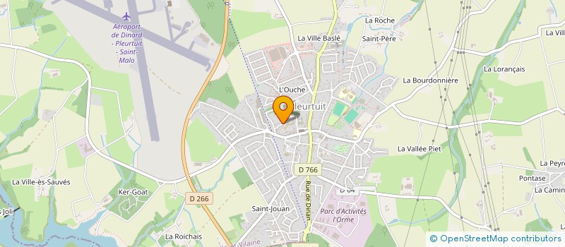localisation de l'entreprise POTERIES ET CERAMIQUES JOUEN à PLEURTUIT